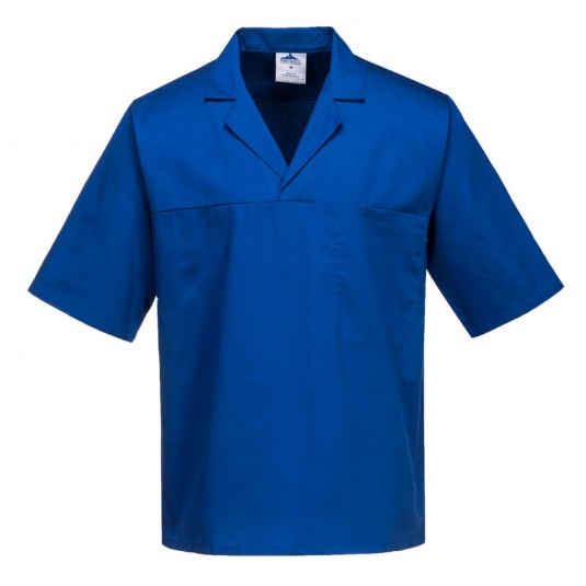 Portwest 2209 Short-Sleeve Baker's Shirt (6 Pack)